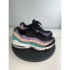 Nike Air Max 95 Have a Nike Day Black White Jade Youth Shoes CI5645-001 Sz. 7Y